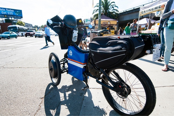 Prototype 2 pedalectric trike