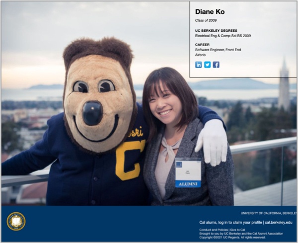 At Cal website homepage screenshot