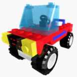 3D LEGO truck